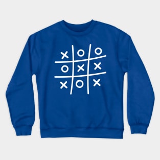 Tic-Tac-Toe Crewneck Sweatshirt